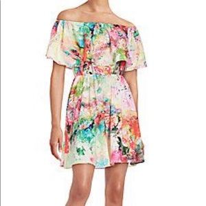 Amanda Uprichard off the shoulder dress